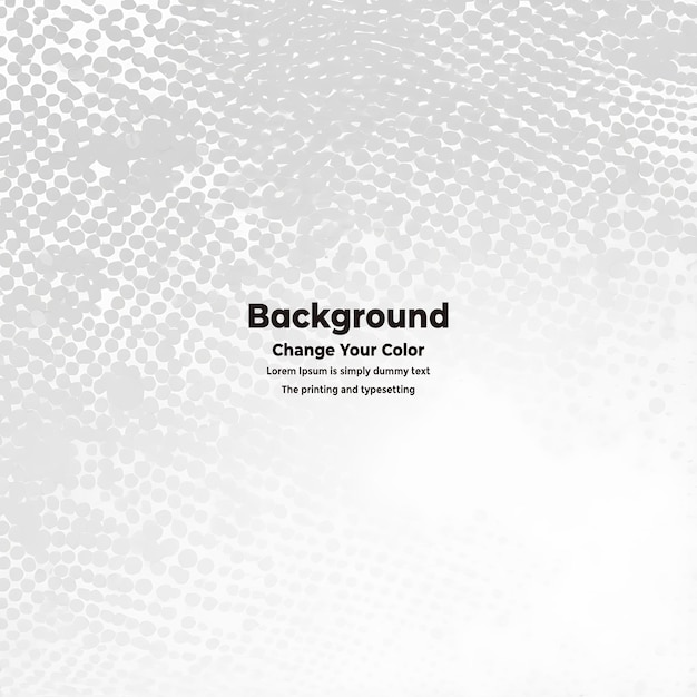 PSD Medio tono fondo blanco gris Puntos tecnología de textura de fondo blanco abstracto