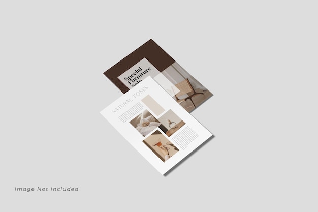 PSD-Minimal-Unternehmensflyer-Modell