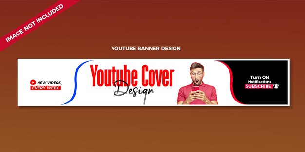 PSD Minimalist Business Youtube Cover Design