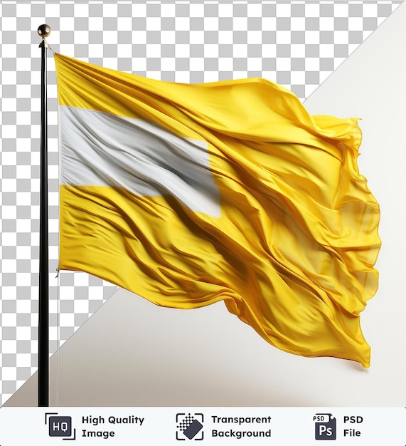 Psd mit transparenter realistischer fotografischer reiseführung _ s flagge die flagge frankreichs