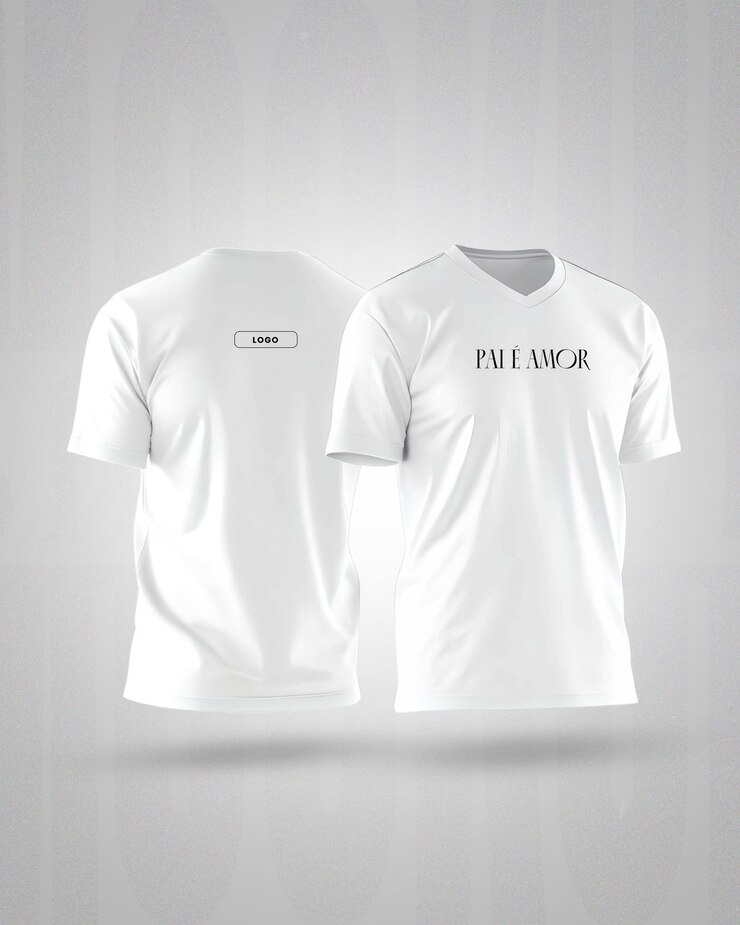 PSD psd mockup de modelo de camiseta dia dos pais design totalmente editavel tshirt template fully (modelo de modelo de camisa de dia dos pais) a camisa é uma camiseta que é feita com a mão.