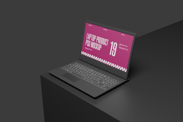 PSD psd-mockup für laptop