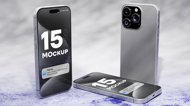 PSD Mockup realistico di due telefoni