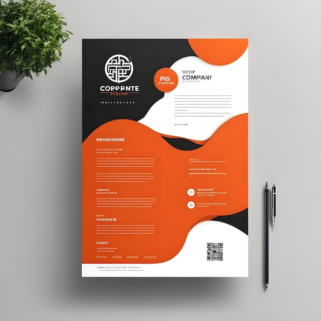 PSD psd modern company letterhead premium psd (em inglês)