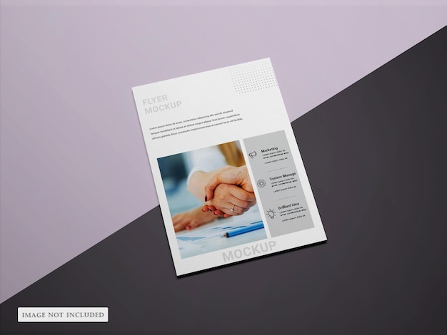 PSD Modernes Flyer-Modell