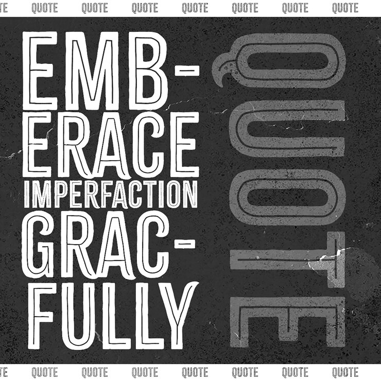 PSD psd motivational quotes typography design per i social media e il modello di post di instagram
