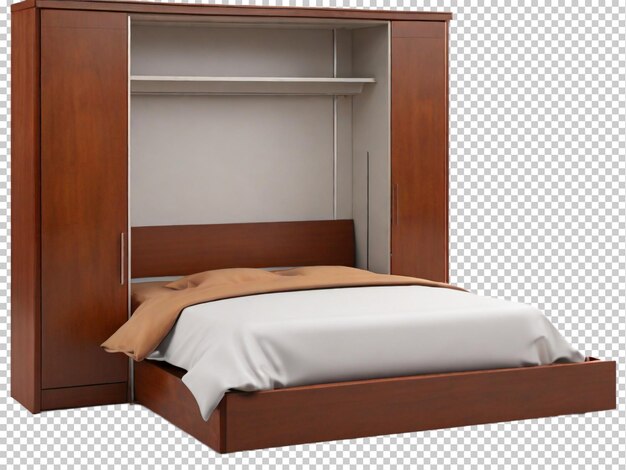 PSD psd murphy bed png sur un fond transparent