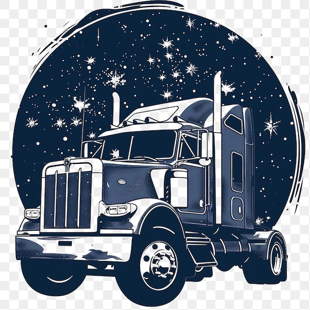 PSD psd nebula h truck com midnight blue monochrome stamp sturdy re tattoo clipart t-shirt design de tinta