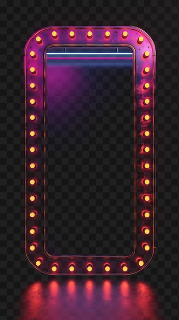 PSD psd neon signage glow effect y diseños inspirados en cyberpunk para el diseño dinámico de collage y2k