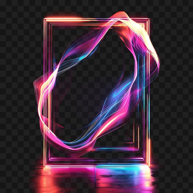PSD psd neon signage glow effect und cyberpunk-inspirierte designs für dynamische y2k-collage-design-kunst