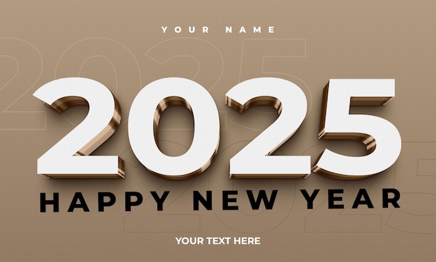 PSD new year post design
