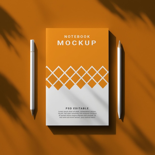 PSD-Notenbuch-Mockup