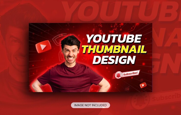 PSD nuevo efecto de brillo moderno revisión de videojuego canal de youtube miniatura y banner web premium