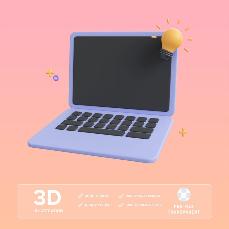 PSD psd online idea 3d illustrazione