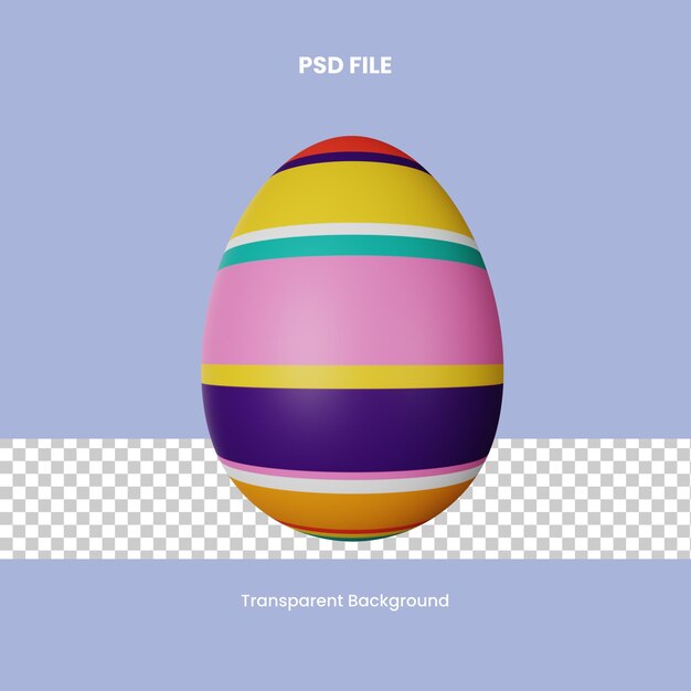 PSD Ostertag 3D-Ikonen-Illustration