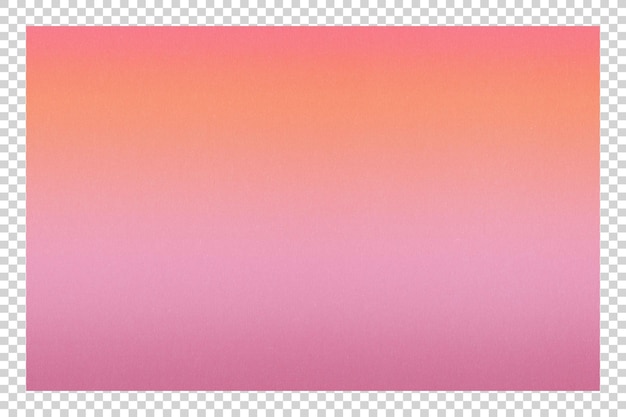 PSD Papel colorido sobre fundo transparente
