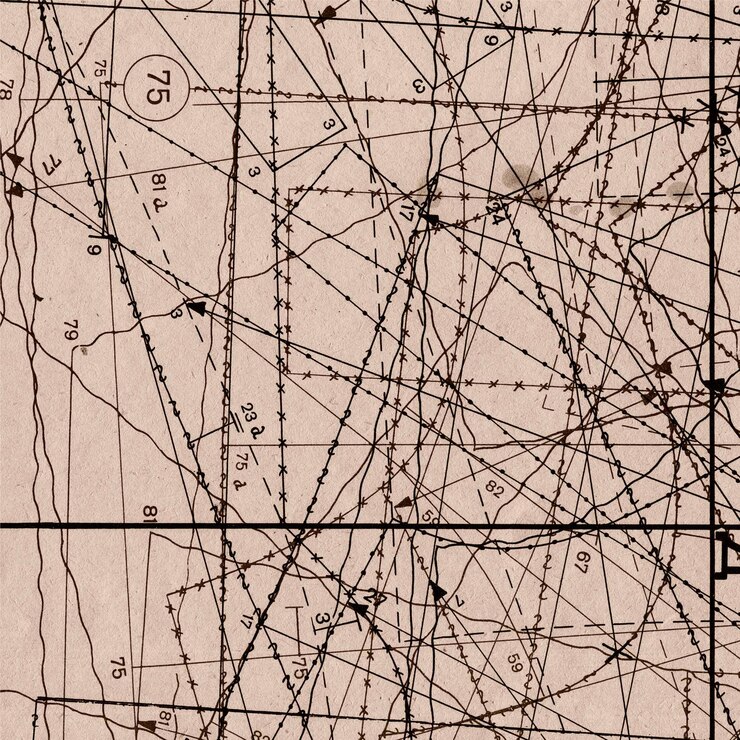 PSD psd paper blueprint on brown background
