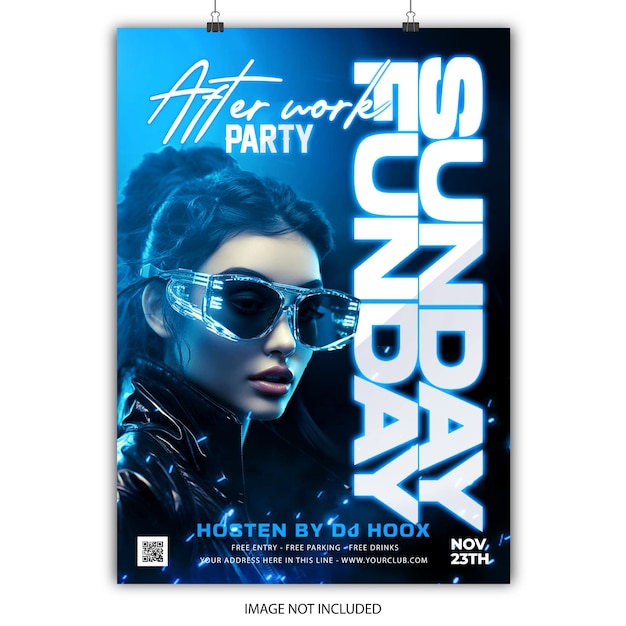 PSD-Party-Flyer