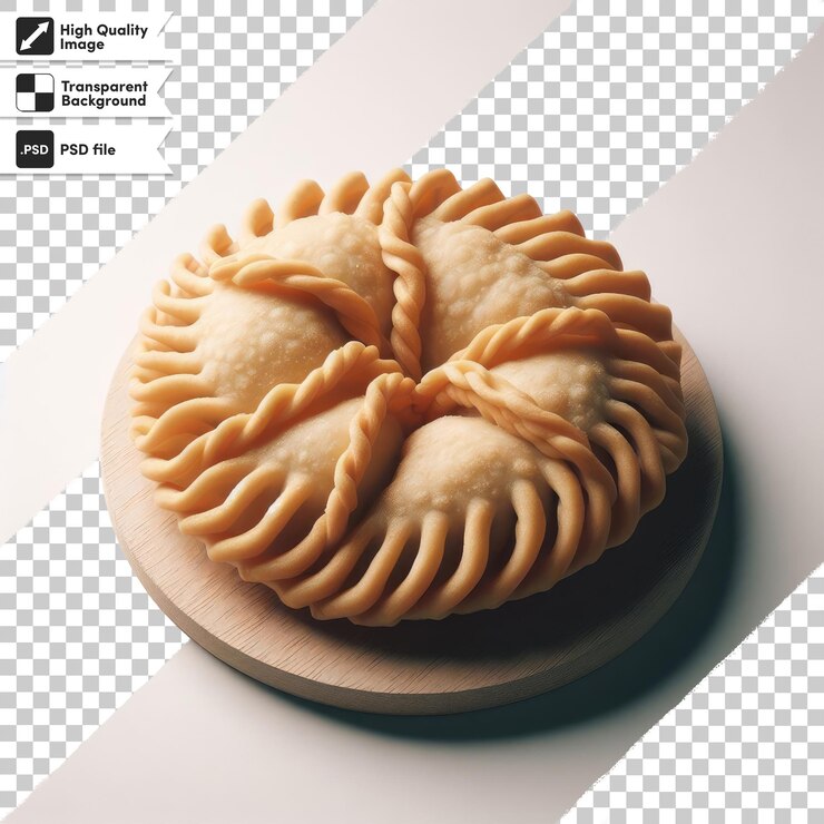PSD psd pasteles dulces orientales shekerbura en un fondo transparente