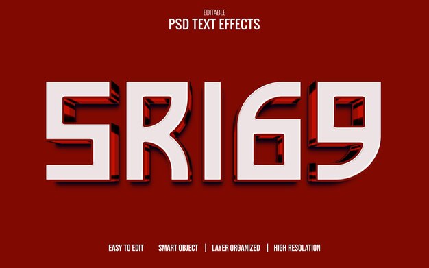 PSD per effetti di testo 3D