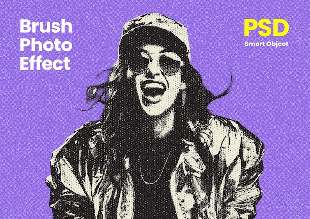 PSD-Pinsel-Fotoeffekt
