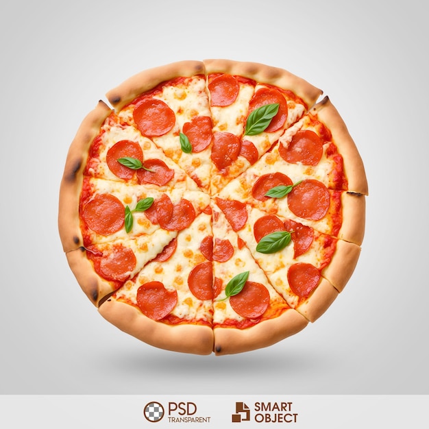 PSD Pizza sfondo trasparente
