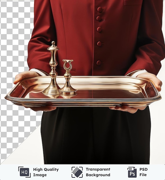 PSD psd avec plateau photographique réaliste transparent waiter_s