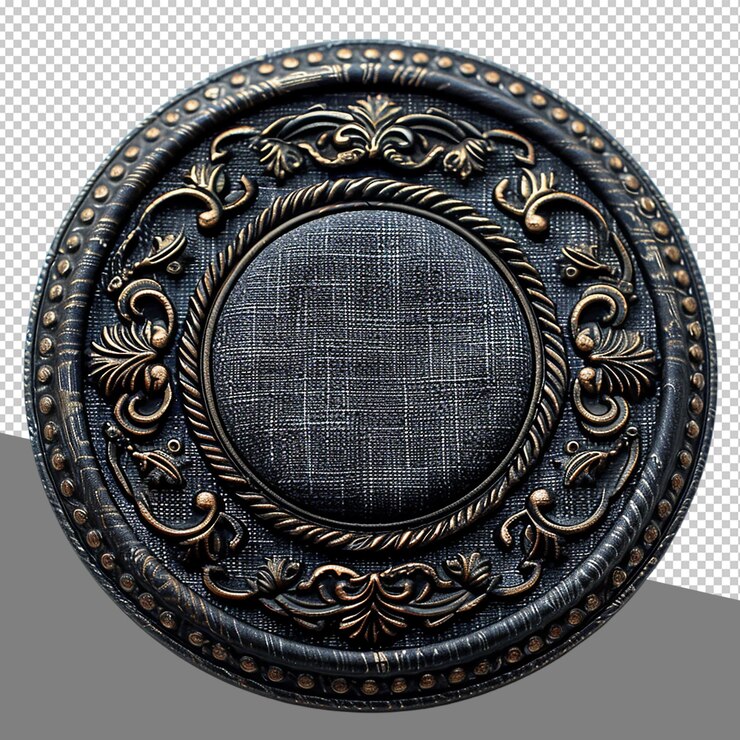 PSD psd png de un botón aislado en un fondo transparente