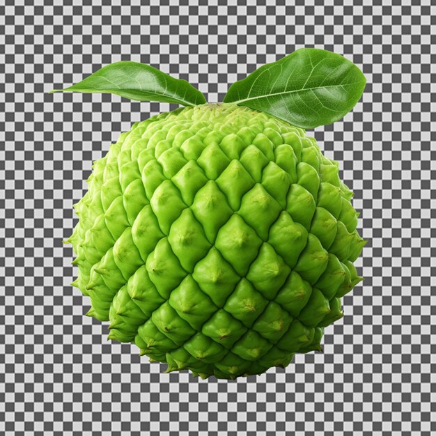 Psd png de um fruto de maçã de açúcar simples fresco