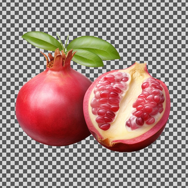 PSD psd png d'un délicieux fruit de mangoustine