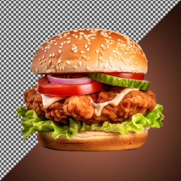 PSD psd png d'un hamburger spécial