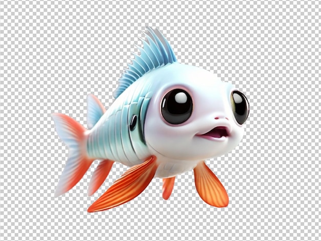 Psd D'un Poisson Dart Le Plus Mignon Sur Un Fond Transparent