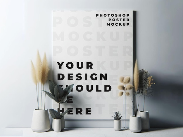 PSD-Posterrahmenmockup