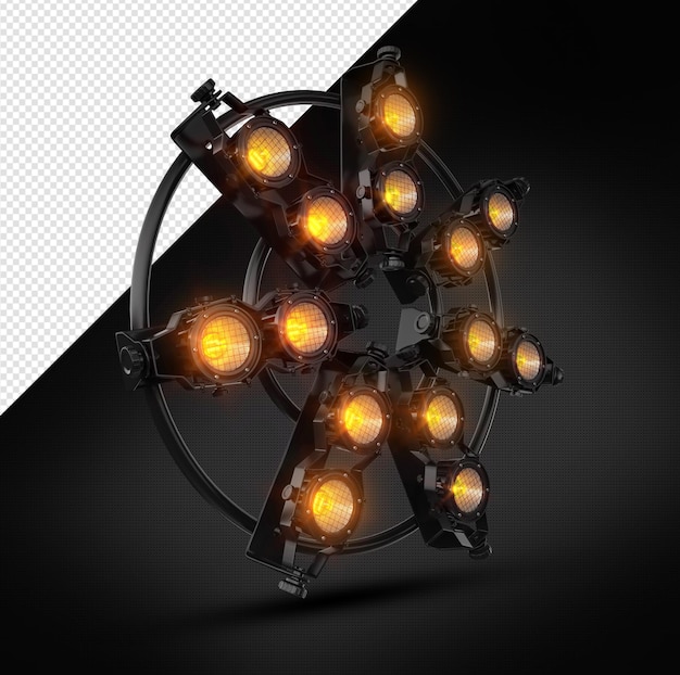 PSD profissional realista canhão de LED PSD premium
