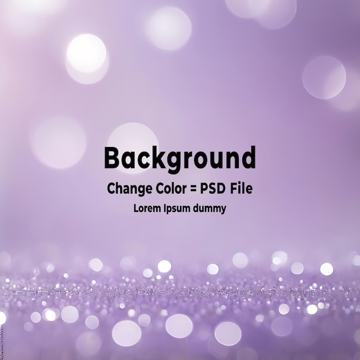 PSD psd purple sparkle abstract fondo con luz bokeh textura gradiente diseño de la superficie ai
