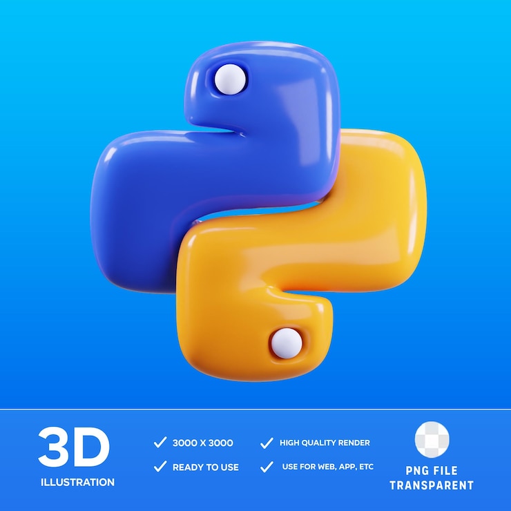 PSD psd-python 3d-illustration