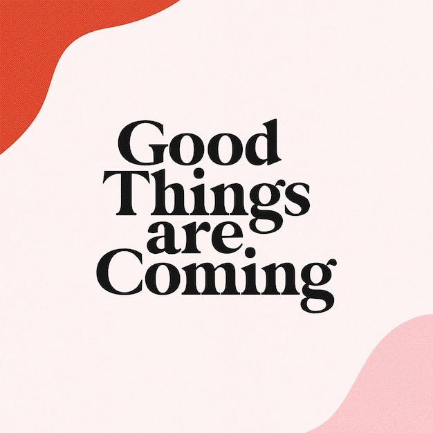 PSD Qoutes motivacional en el fondo de color plantilla de post de Instagram