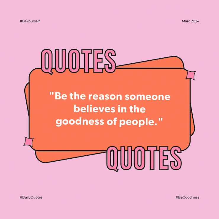 PSD psd quotes notification typographie design für soziale medien und instagram post vorlage