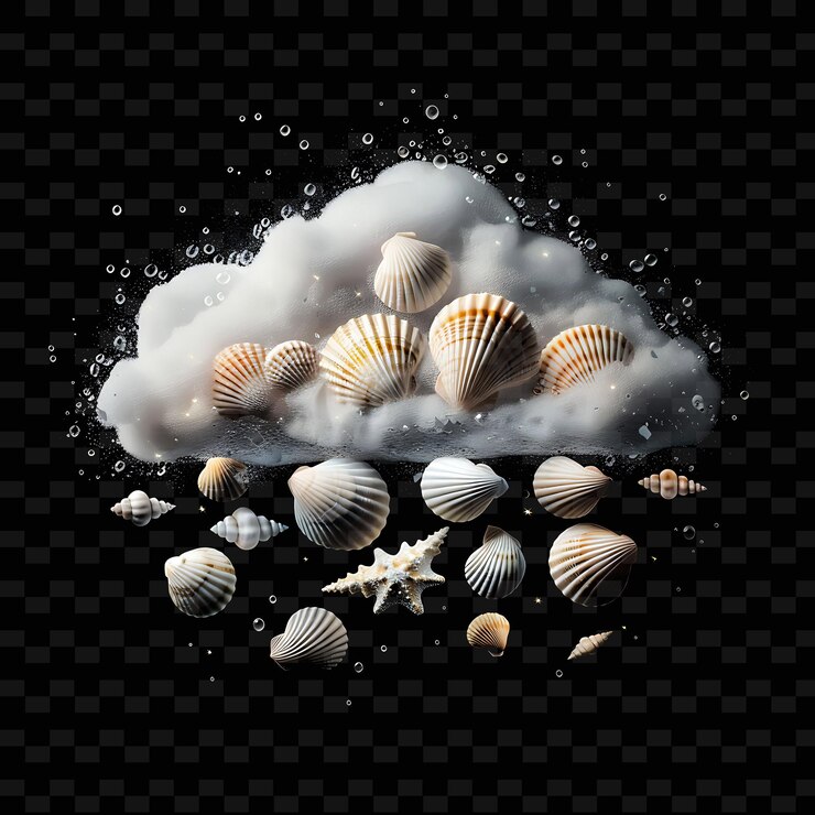 PSD psd radiant neon glow cloud art concepto único activo de juego para diseños abstractos