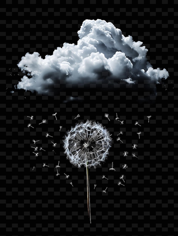 PSD psd radiant neon glow cloud art einzigartiges konzept-spiel-asset für abstrakte designs