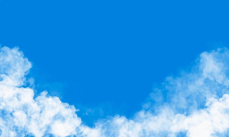 PSD psd realistic white cloud