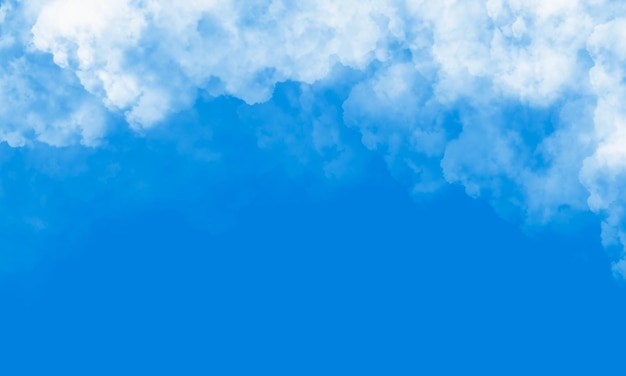 PSD realistische weiße Wolke