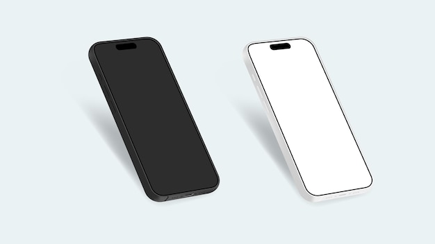 PSD psd-realistisches smartphone-mockup