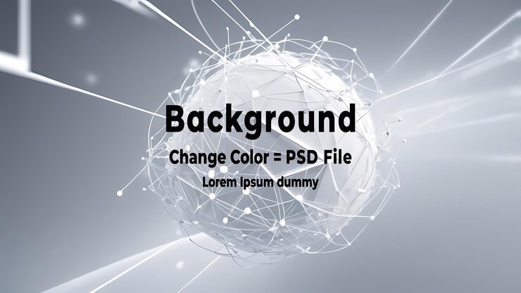 PSD psd red de tecnología blanca tecnología de fondo conexión digital a internet texto blanco