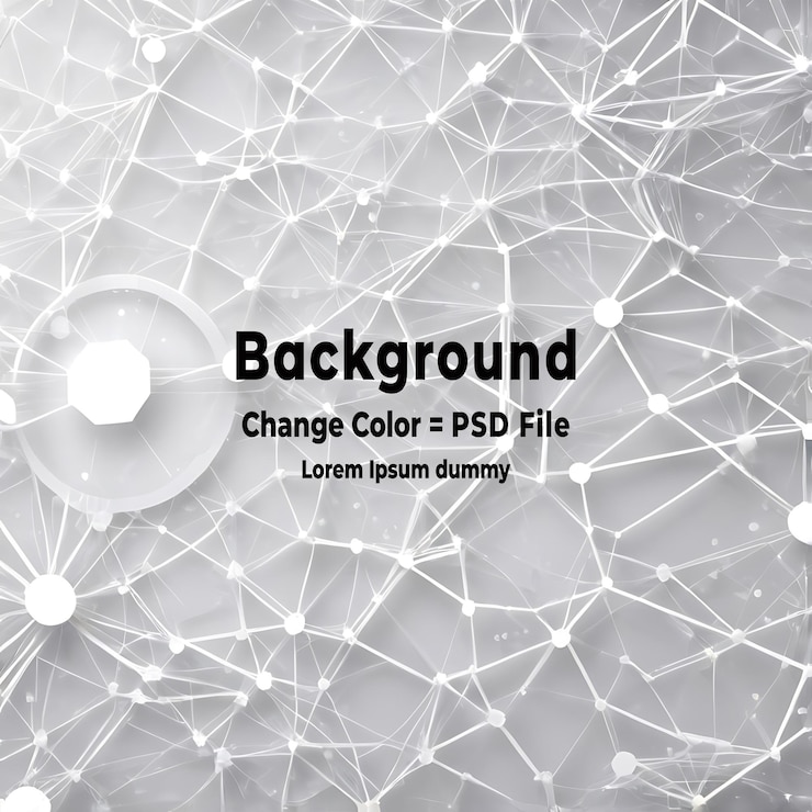 PSD psd red de tecnología blanca tecnología de fondo conexión digital a internet texto blanco