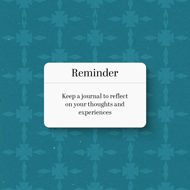 PSD psd reminder quotes design per i social media e il modello di post di instagram