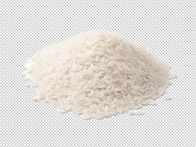 PSD psd rice png sur un fond transparent