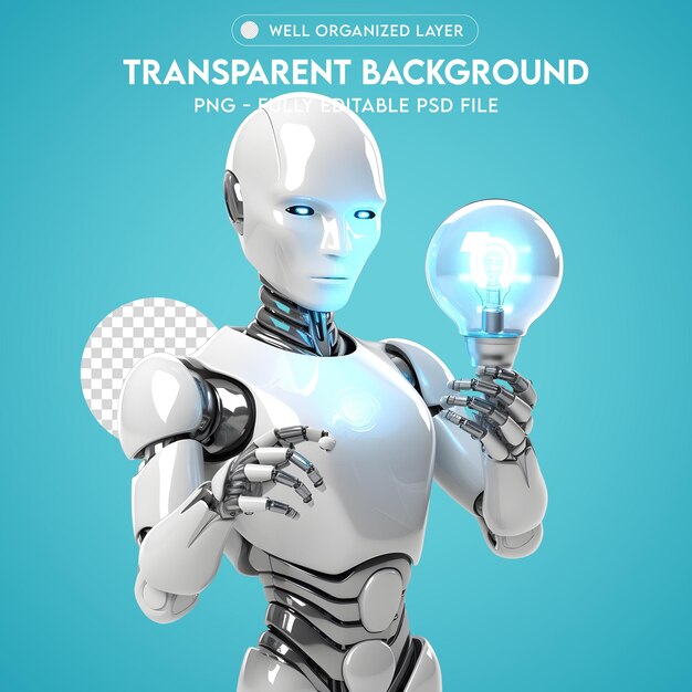 PSD psd robots künstliche intelligenz transparentes png