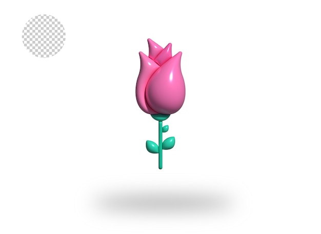 PSD, rosa, transparente, cómico, burbuja, icono, 3d, render, ilustración