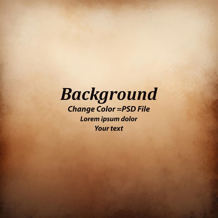 PSD psd rustic brown vignette gradient background for earthy abstract and natural product marketing ai